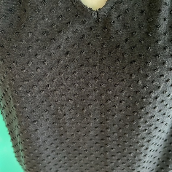 J Crew dots and ruffle sleeve tunic - Picture 2 of 13